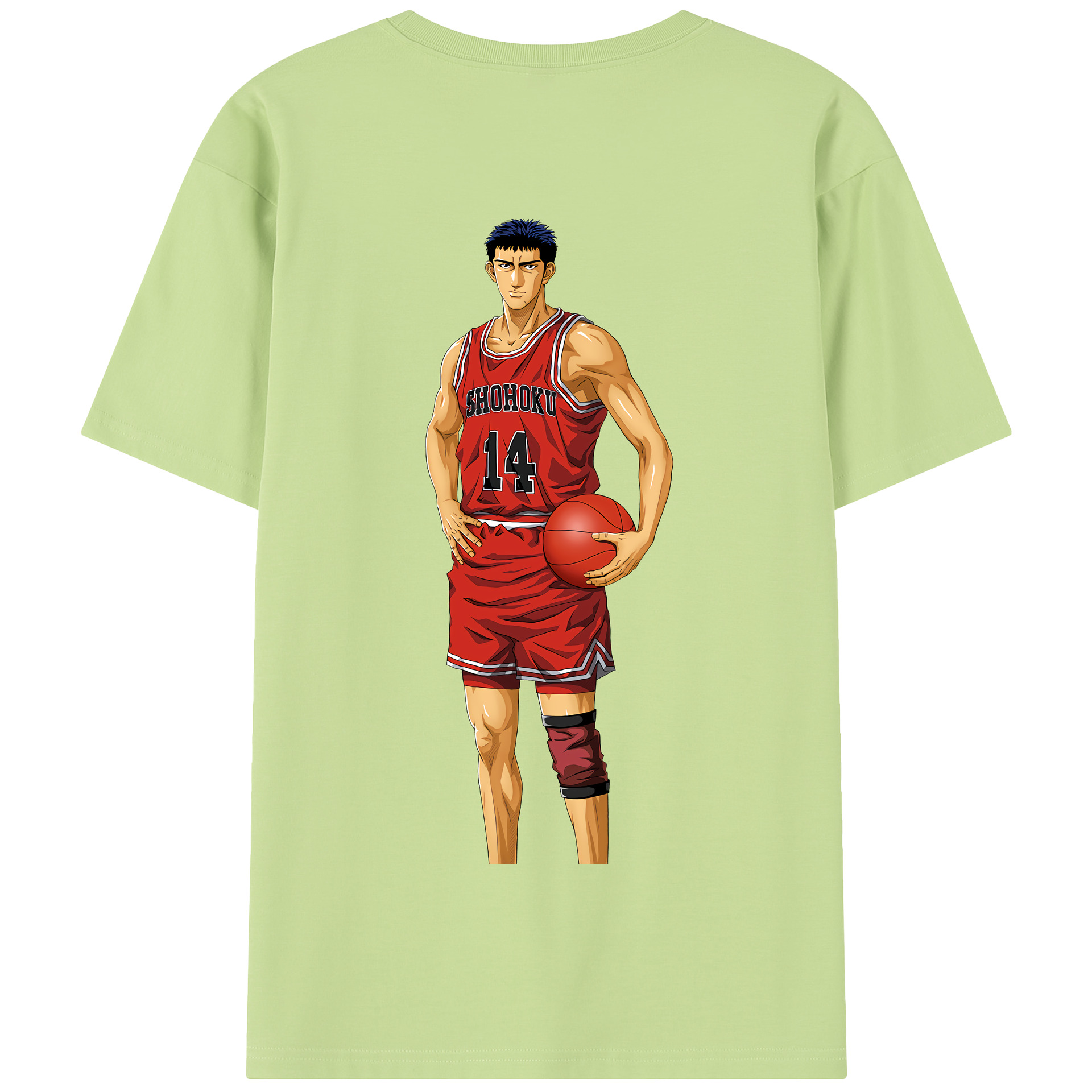 SLAM DUNK／スラムダンク 綿100％半袖Tシャツ（背面プリント）